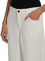 Eglitta Linen Straight Jeans