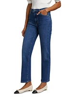 Le Sleek High-Rise Straight Jeans
