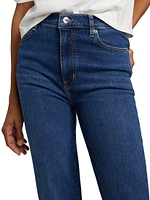 Le Sleek High-Rise Straight Jeans