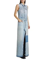 Denim Maxi Shirtdress
