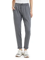 Cotton and Silk Interlock Trousers