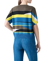 Colorblock Wool Sweater