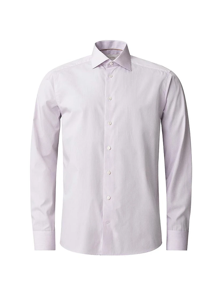 Contemporary-Fit Elevated Stripe Shirt