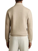 Ashby Rib-Knit Half-Zip Sweater