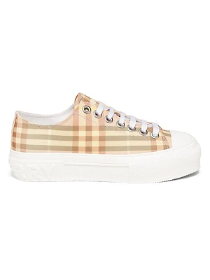 Check Low-Top Sneakers