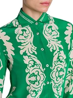 Paisley Silk Blouse