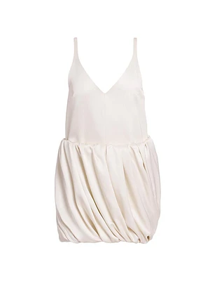 Sleeveless Rolled Hem Camisole Minidress