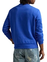 Polo Logo Fleece Crewneck Sweatshirt