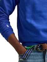 Polo Logo Fleece Crewneck Sweatshirt