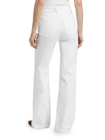 Crosbie Wide-Leg Twill Pants