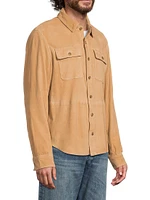 Suede Shirt Jacket