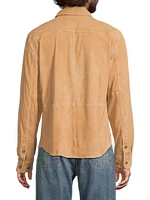 Suede Shirt Jacket