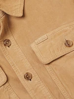Suede Shirt Jacket