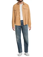 Suede Shirt Jacket