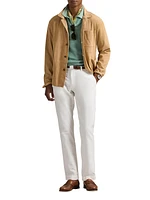 Suede Utility Jacket
