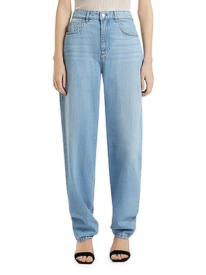Emrata x Marella Barrels Barrel-Fit Jeans