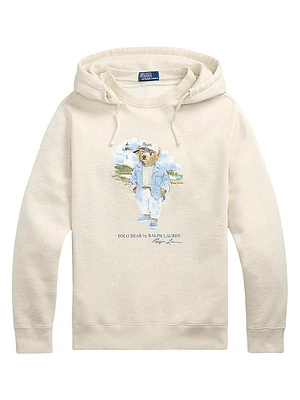 Polo Bear Slub Fleece Hoodie