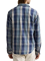 Classic-Fit Plaid Flannel Workshirt