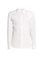 Logo Stretch Cotton Tape Harness Shirt