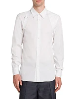 Logo Stretch Cotton Tape Harness Shirt
