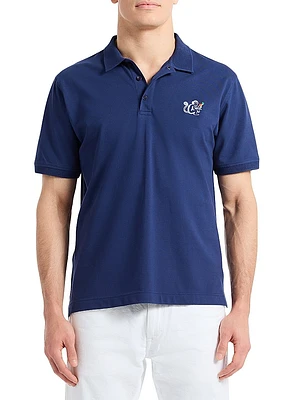 Monkey Business Stretch-Cotton Polo Shirt