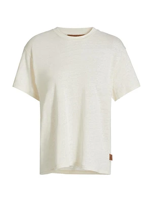 Chameleon Linen Jersey Crewneck T-Shirt