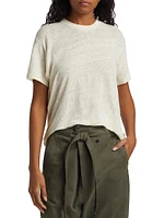 Chameleon Linen Jersey Crewneck T-Shirt