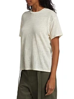 Chameleon Linen Jersey Crewneck T-Shirt