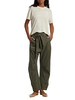 Chameleon Linen Jersey Crewneck T-Shirt