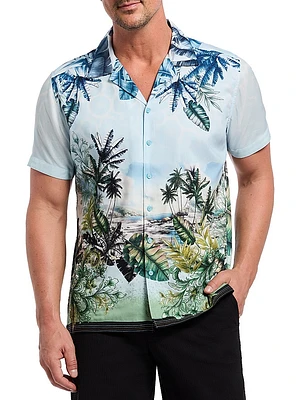 Sahara Printed Camp Shirt