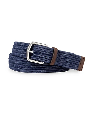Braided Stretch-Cotton Belt