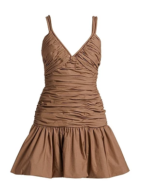 Annamarie Ruched Minidress