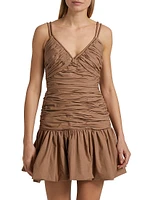 Annamarie Ruched Minidress