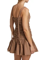 Annamarie Ruched Minidress
