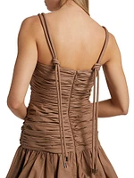 Annamarie Ruched Minidress