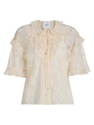 Kyra Ruffled Lace Top