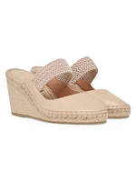 Siena 70MM Leather Wedge Mules