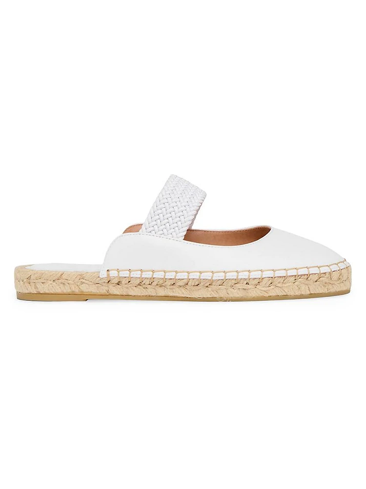 Siena Leather Espadrille Flats