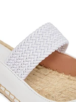 Siena Leather Espadrille Flats