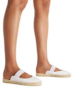 Siena Leather Espadrille Flats