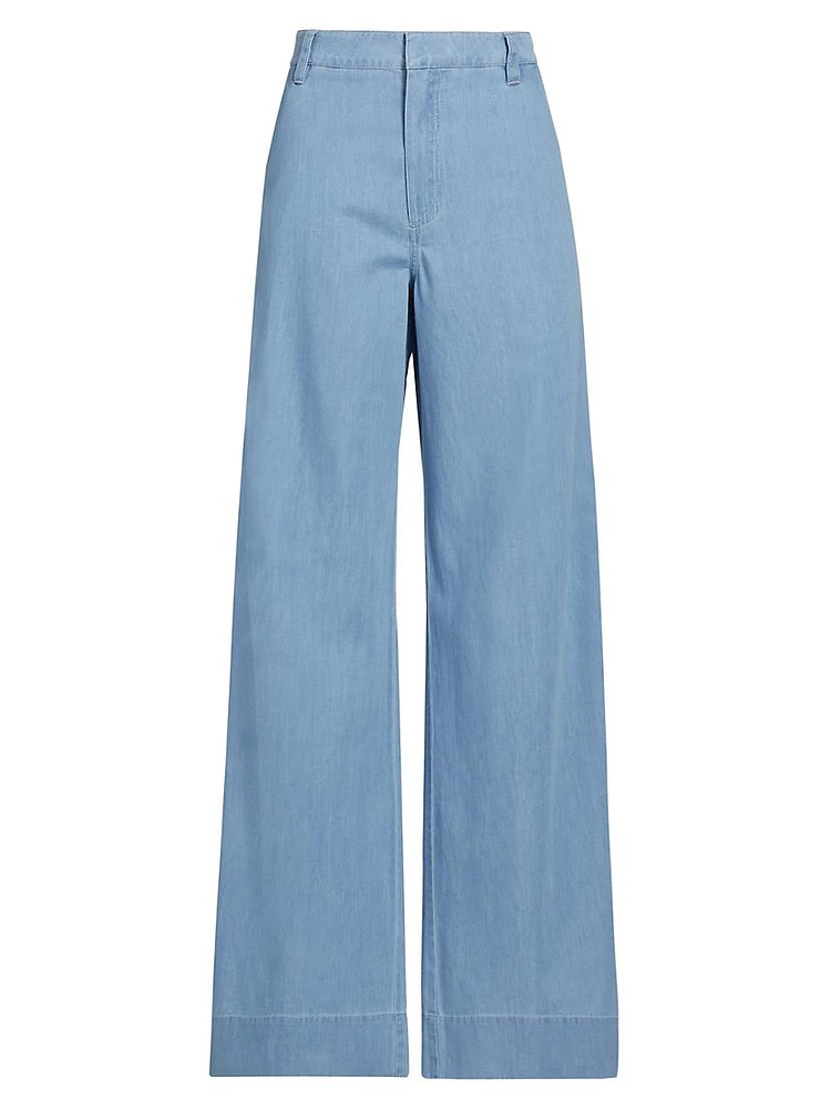 Coralena Wide-Leg Pants