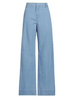 Coralena Wide-Leg Pants