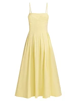 Kittiya Sleeveless A-line Midi-Dress