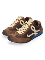Ballet Runner 2.0 Suede & Mesh Low-Top Sneakers