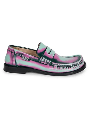 Campo Brushed Leather Loafers