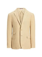 Kent Hand-Tailored Linen-Silk Jacket
