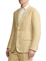 Kent Hand-Tailored Linen-Silk Jacket