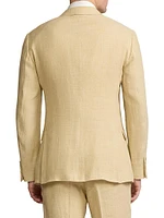 Kent Hand-Tailored Linen-Silk Jacket
