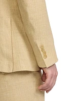 Kent Hand-Tailored Linen-Silk Jacket