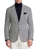 Kent Hand-Tailored Herringbone Jacket